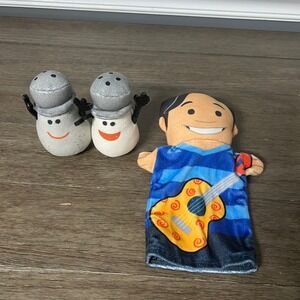 Blues Clues Joe Puppet Mr Salt Mrs Pepper Plush Set Melissa & Doug Stuffed Toy
